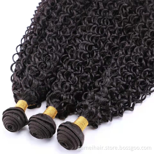Curly Hair Water Wave Wet and Wavy Brazilian 100% Virgin Human Hair 7A 8A 9A Remy Hair